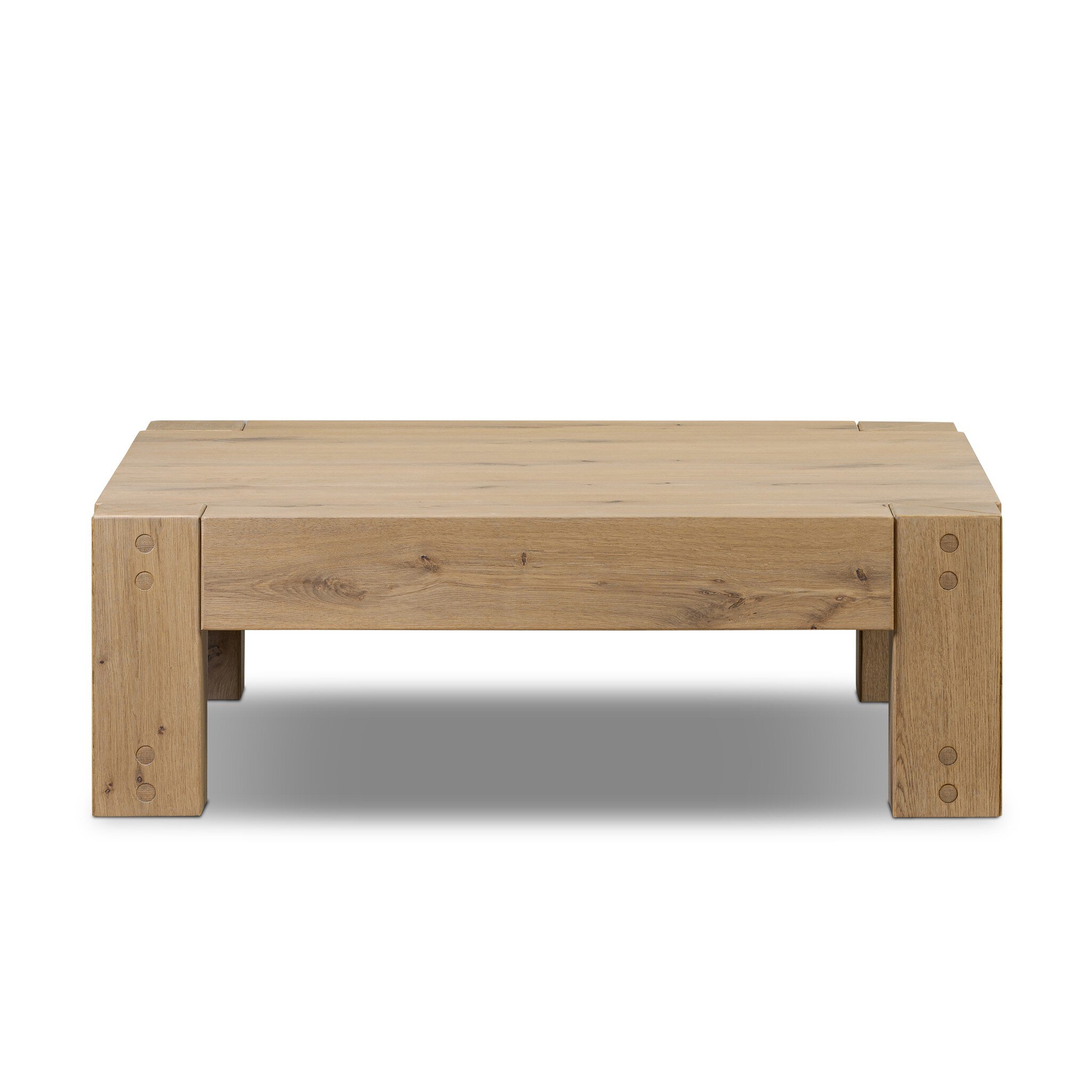 Emmer Coffee Table - Aged Smoked Oak - Image 0