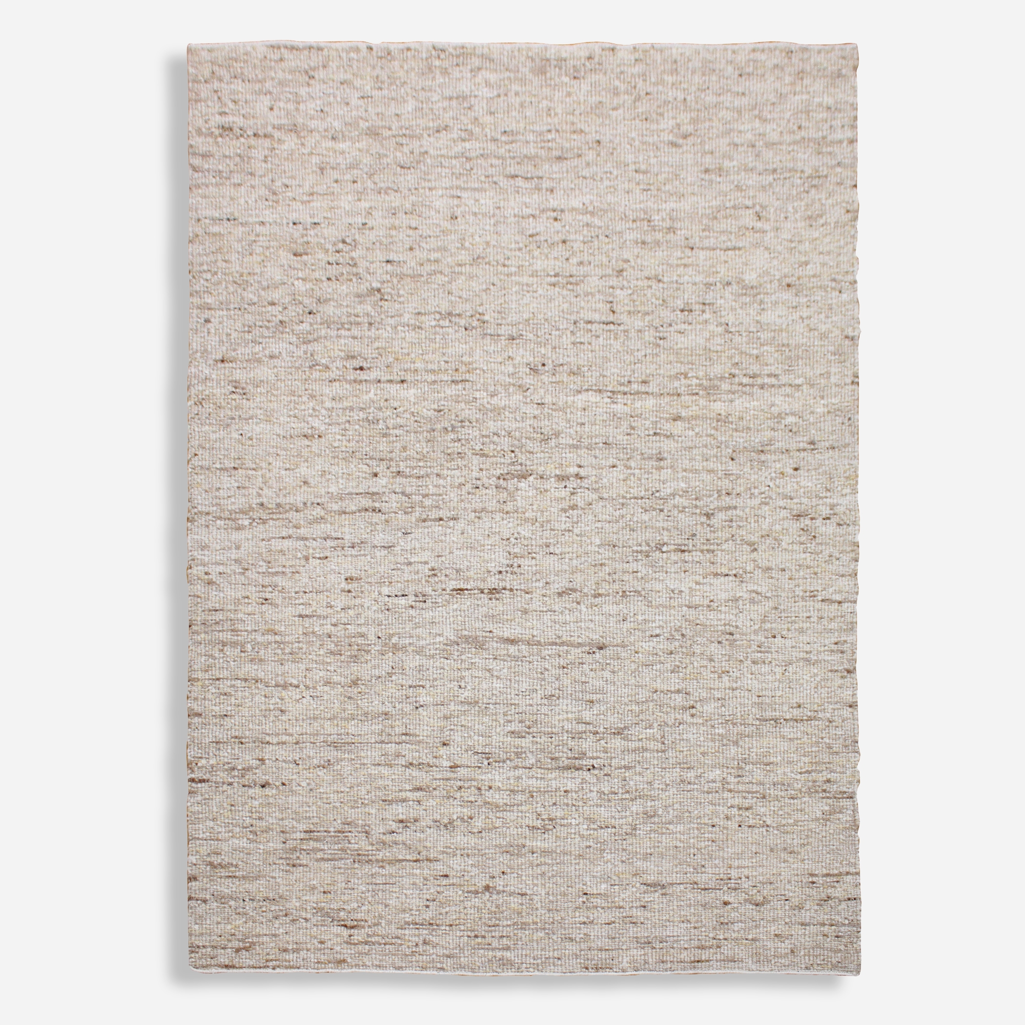 Rafael Ivory Wool 6 X 9 Rug - Image 0