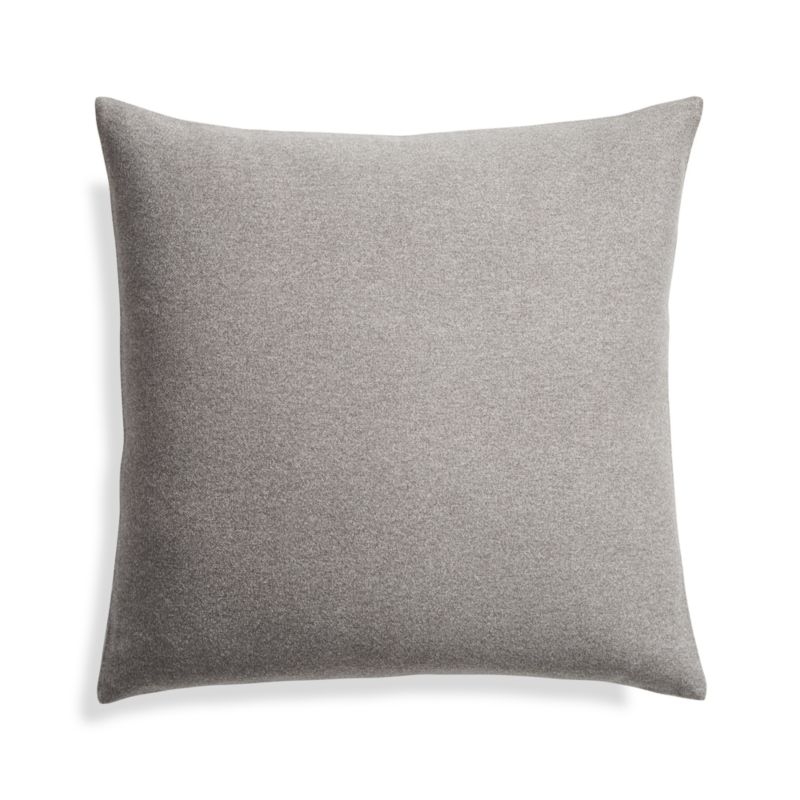 Carlo Grey Reversible Throw Pillow 23" - Image 2