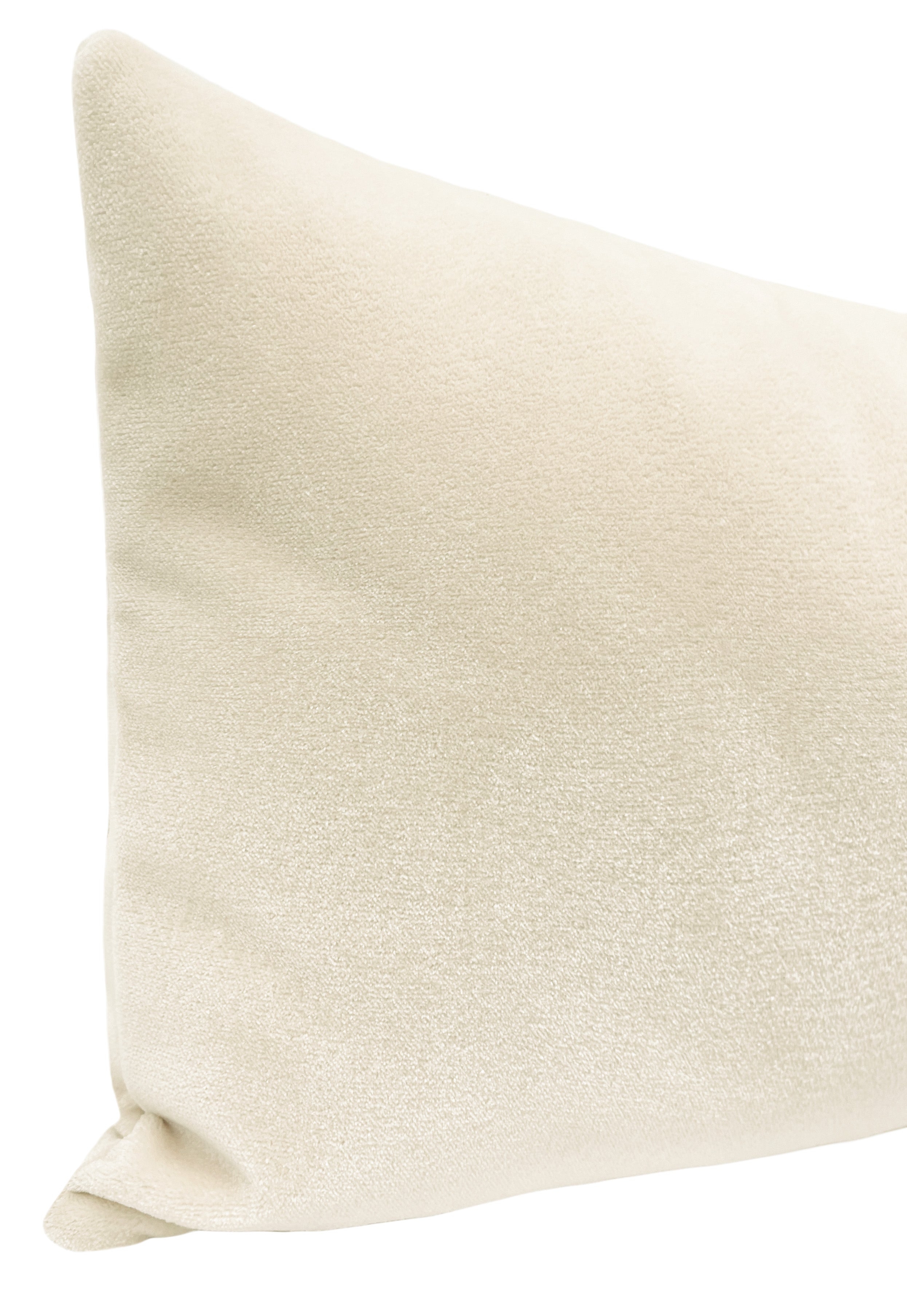 THE XL LUMBAR :: VENETIAN VELVET // ALABASTER - 14" X 48" - Image 4