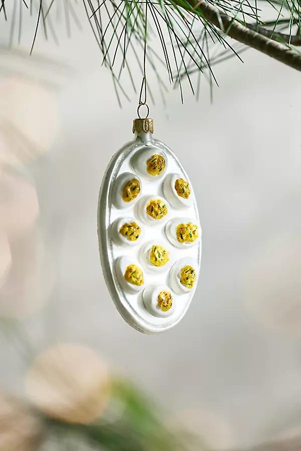 Deviled Eggs Glass Ornament - Image 0