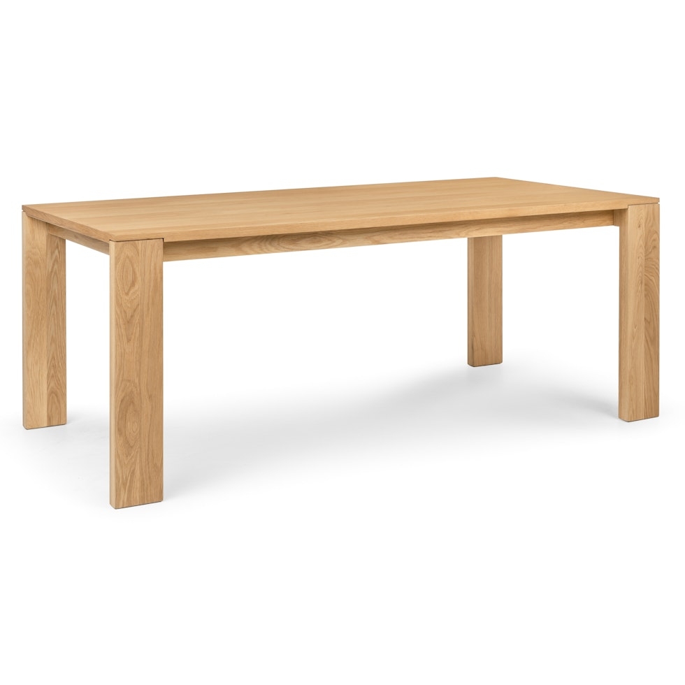 Dako 76.75" Dining Table - Natural Oak - Image 0