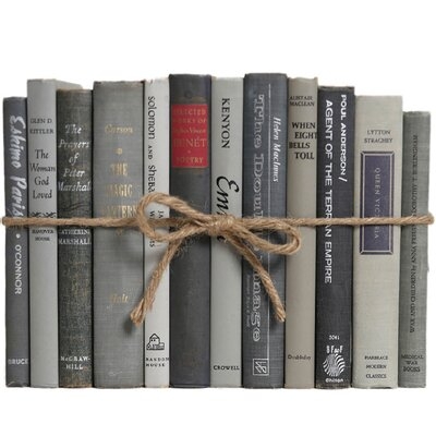 Authentic Decorative Books - By Color Modern Granite ColorPak (1 Linear Foot, 10-12 Books) - Image 0