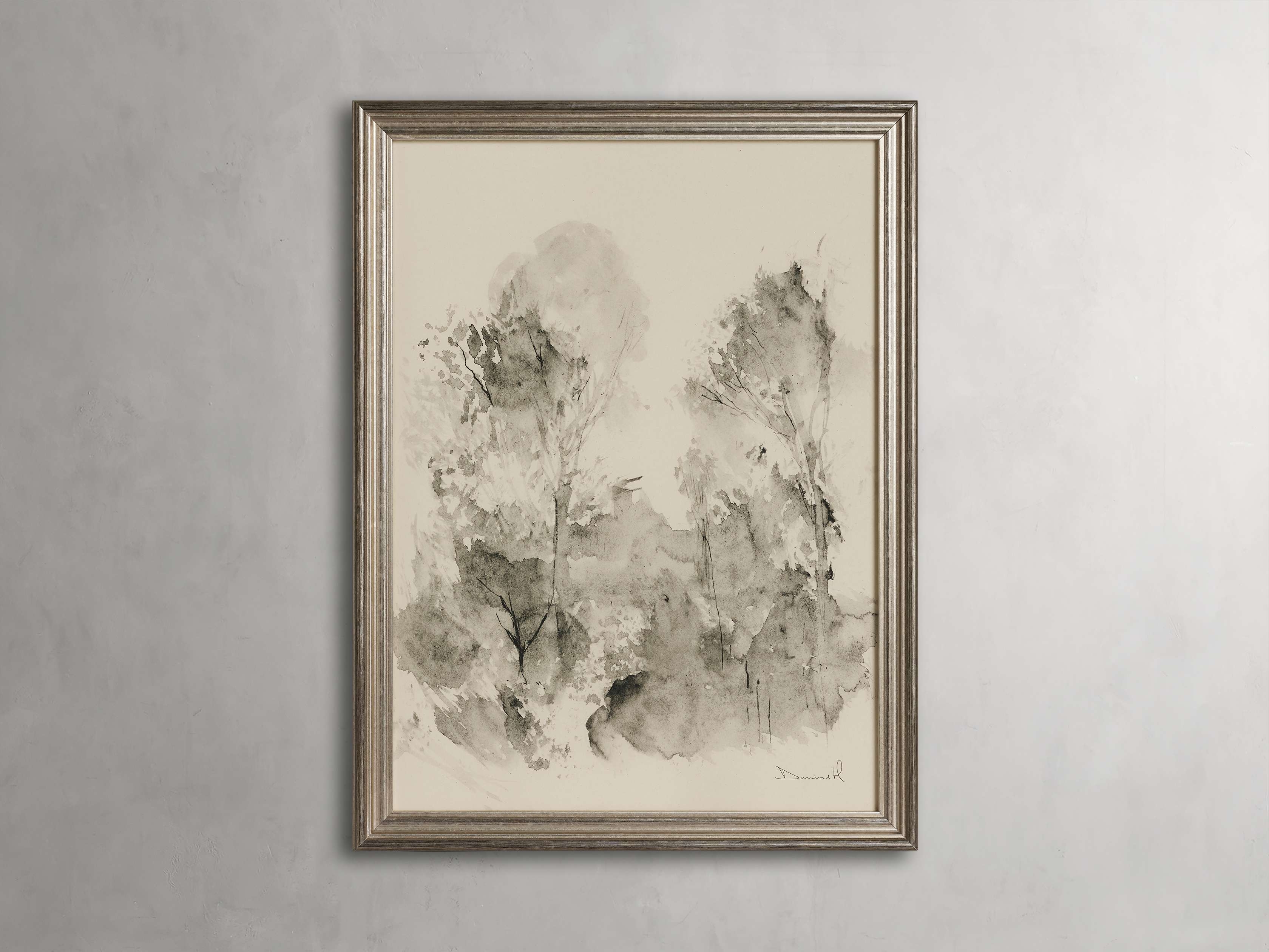 Naturally Framed Print in Wood - Image 0
