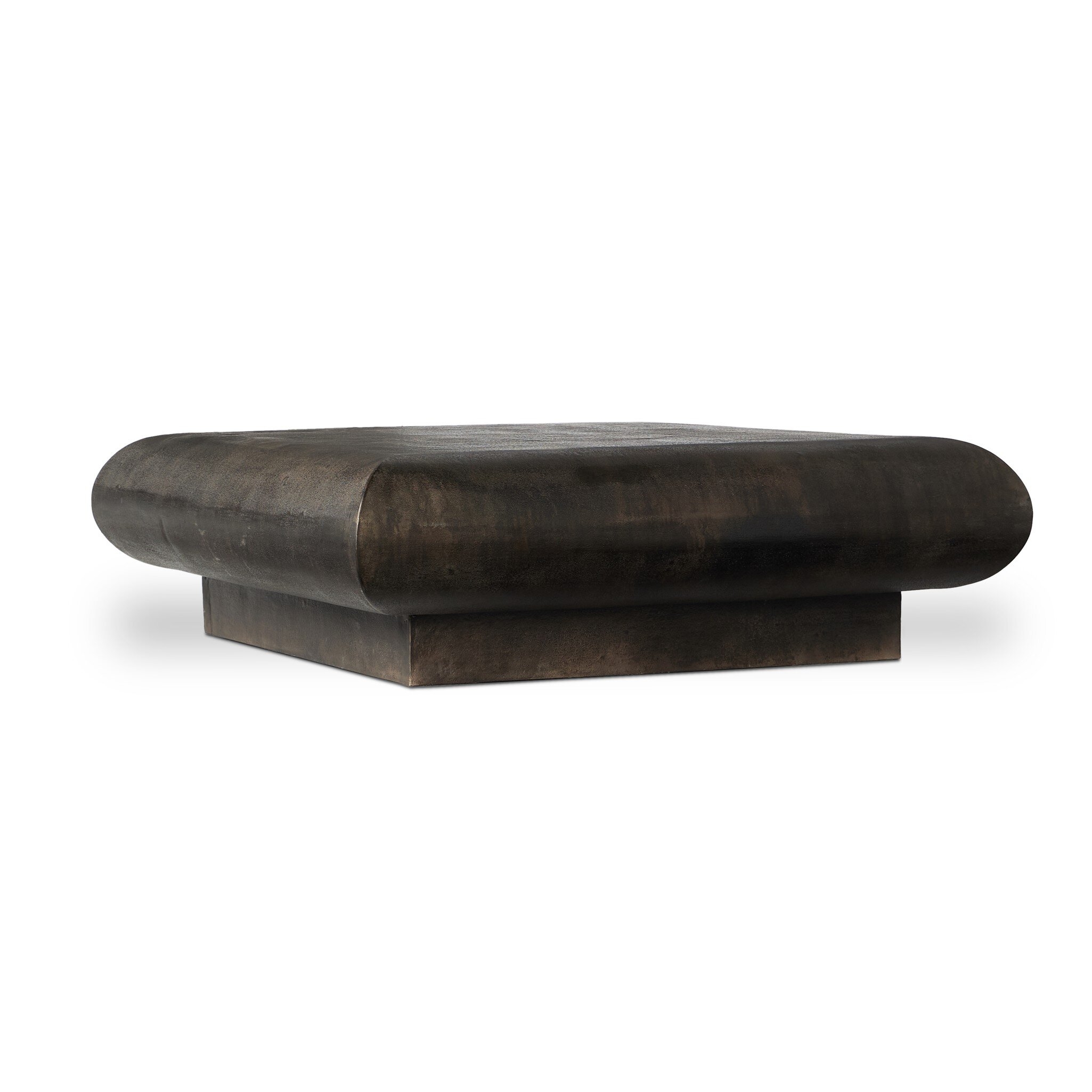 Ambra Outdoor Coffee Table - Distressed Bronze - Image 10