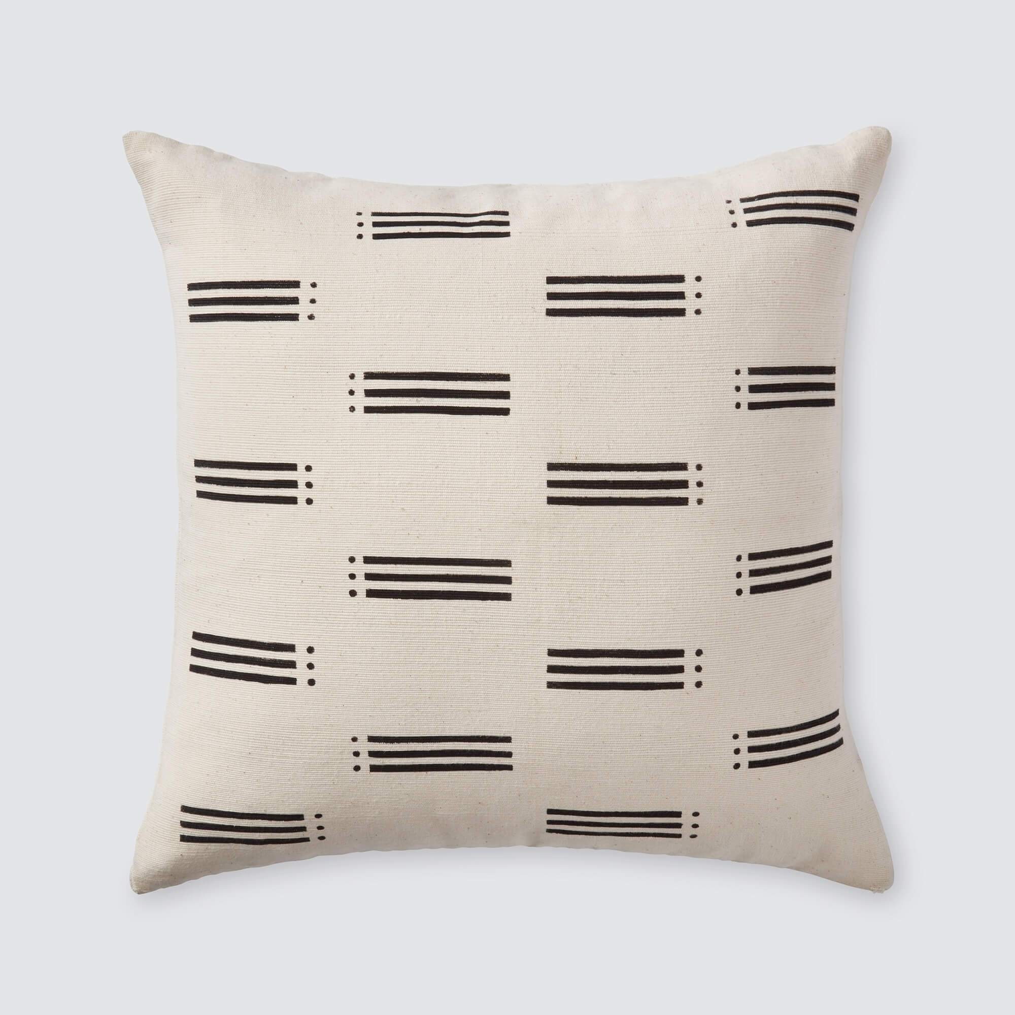 Soleil Mud Cloth Pillow By The Citizenry - Image 0