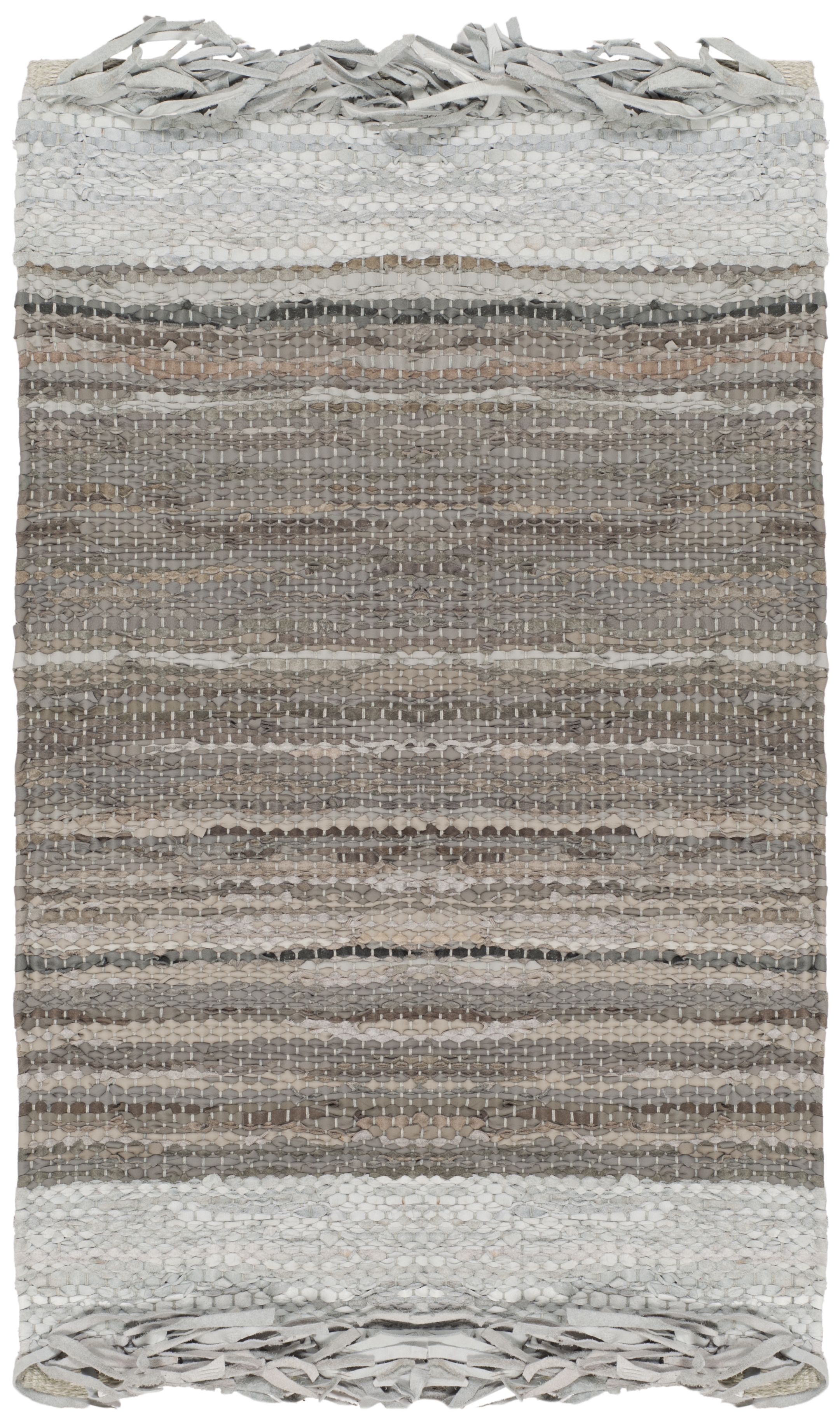 Arlo Home Hand Woven Area Rug, VTL310D, Light Grey/Dark Grey,  2' X 3' - Image 0
