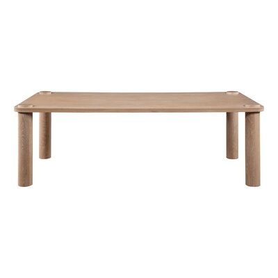 Jimma 42" Solid Oak Dining Table - Image 0