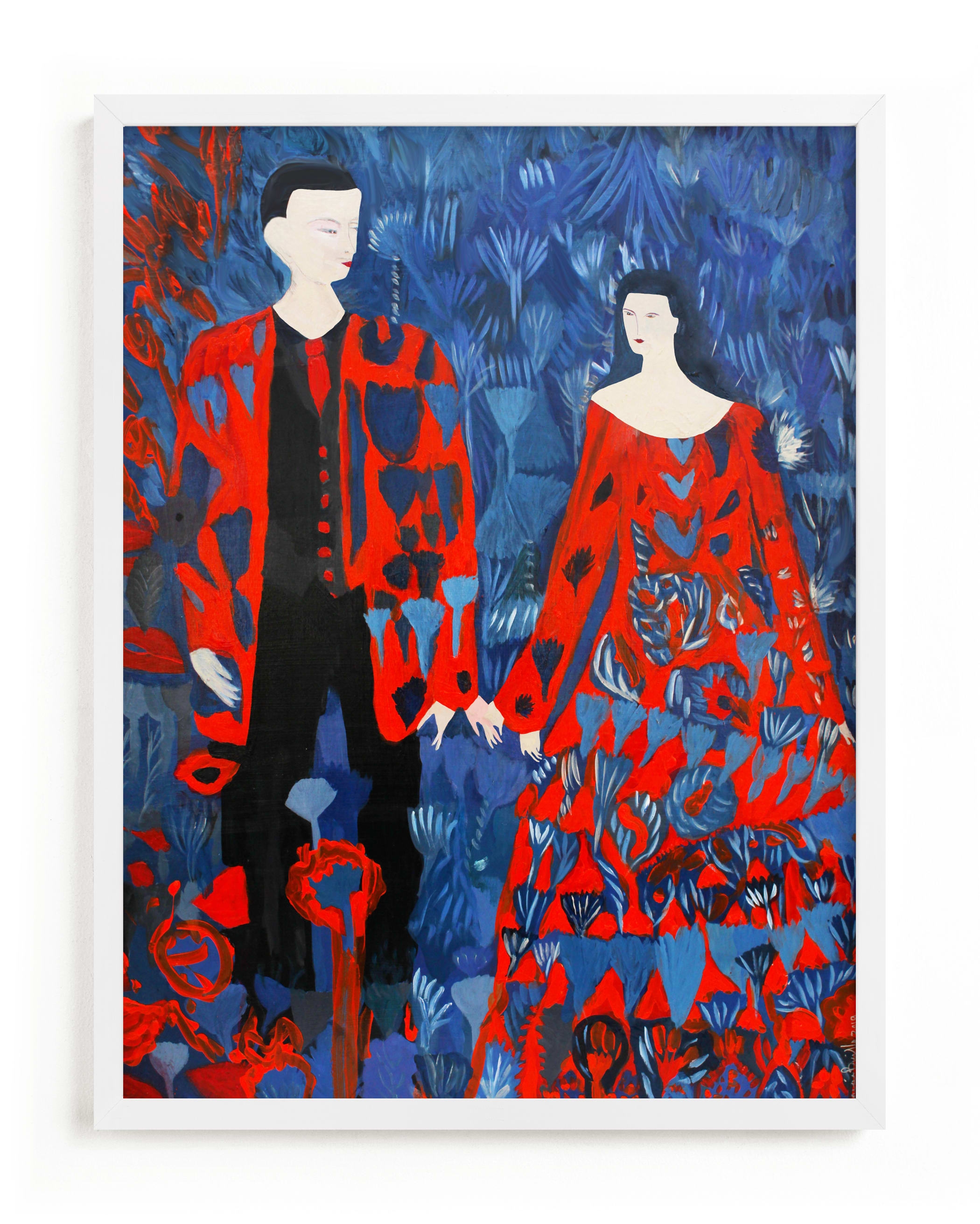 Blue Rain Limited Edition Fine Art Print 2 - Image 0