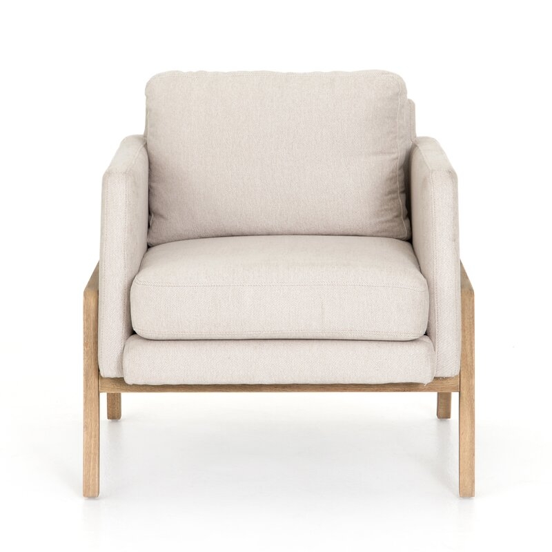 Diana Solid Wood Armchair - Image 0