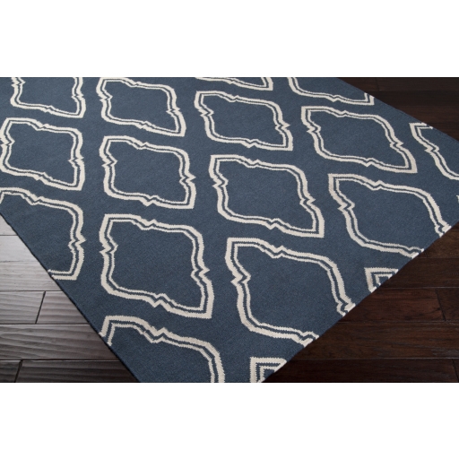 Fallon Blue Indoor 8' x 11' Handmade Rug - Image 2