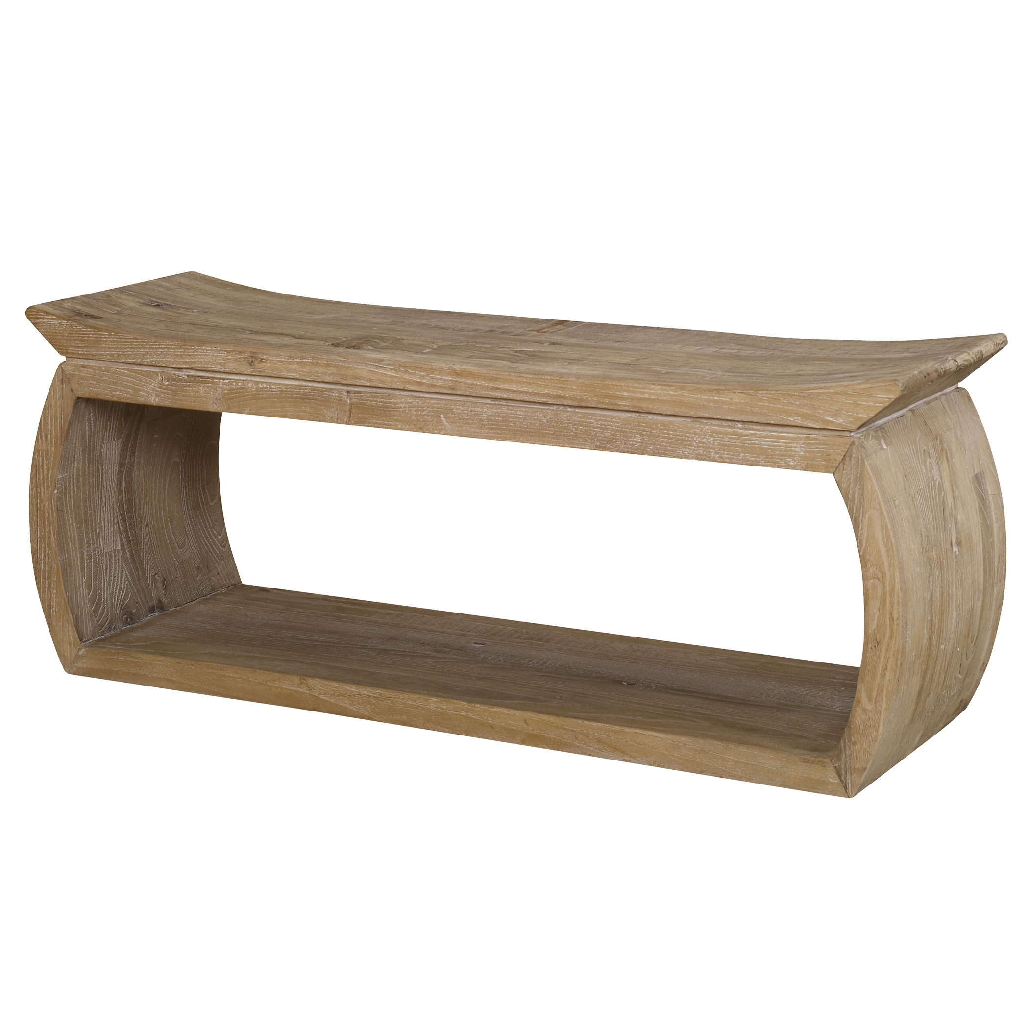 Connor Reclaimed Wood Bench - Image 4