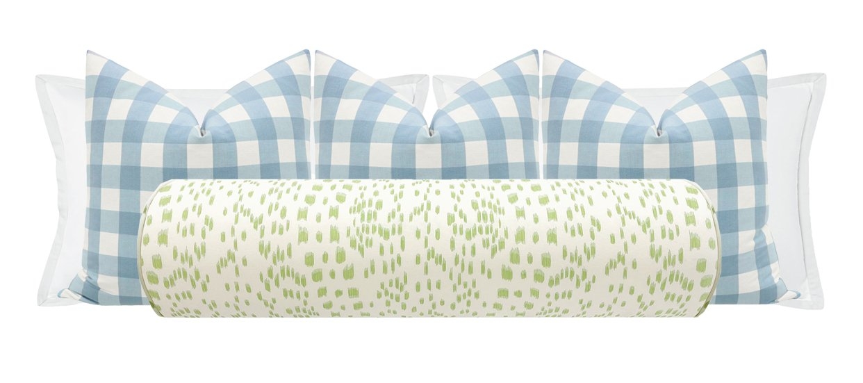 THE BOLSTER :: LES TOUCHES // PERIDOT | BRUNSCHWIG & FILS - TWIN XL 9" X 30" - Image 4