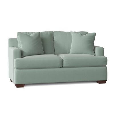 65" Recessed Arm Loveseat with Reversible Cushions - Image 0