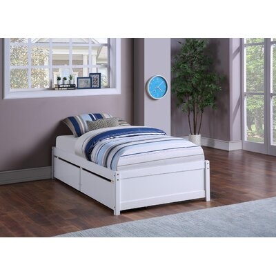 Laquay Twin Bed With 2 Storage Drawers - Image 0