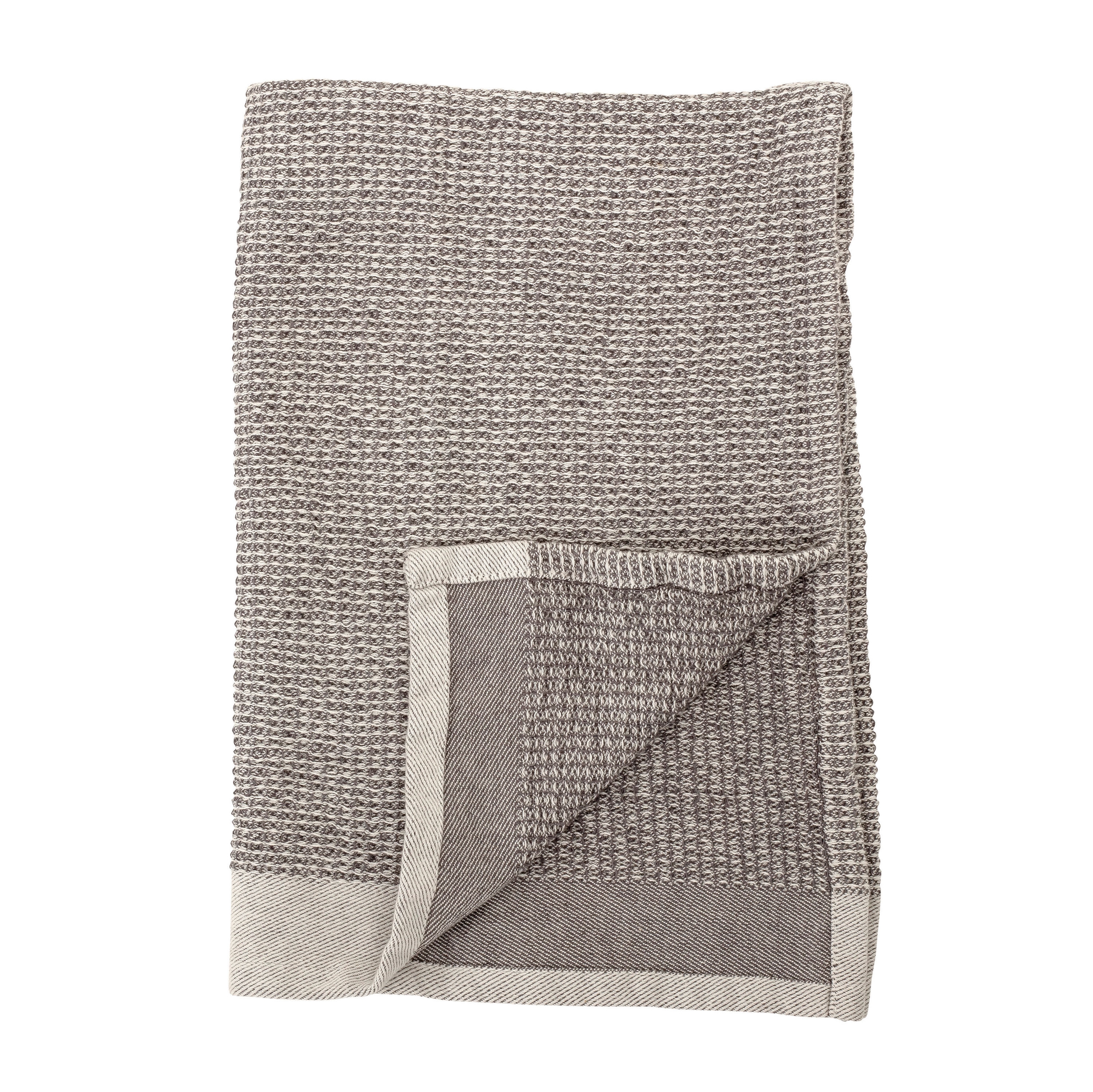 Grey Cotton Waffle Weave Tea Towels (Set of 2) - Image 0
