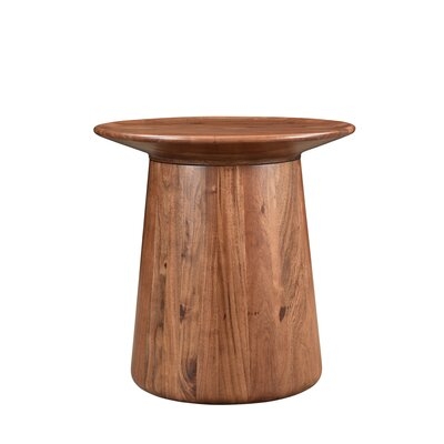 Sammie Solid Wood Pedestal End Table - Image 0