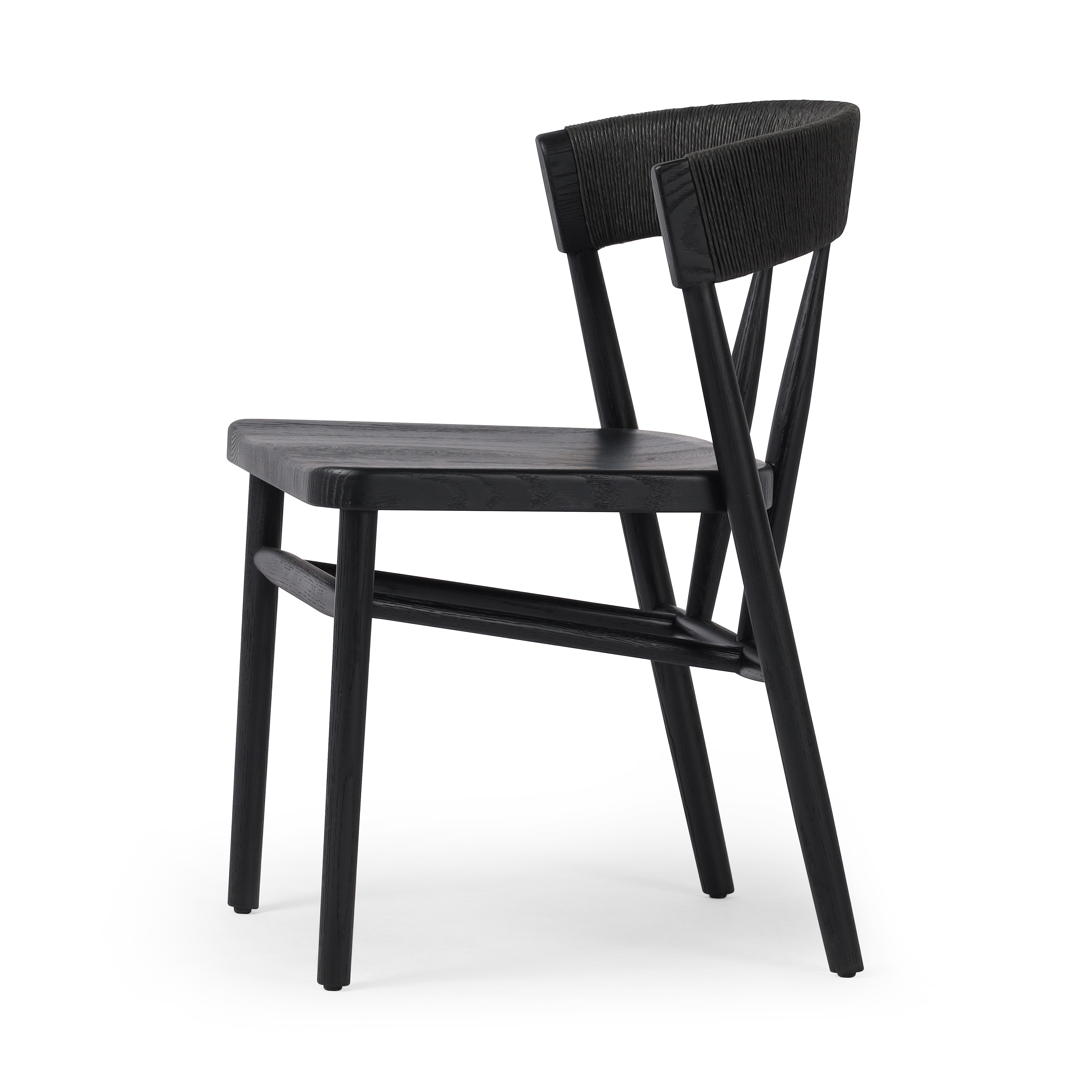 Buxton Dining Chair-Black Oak - Image 2