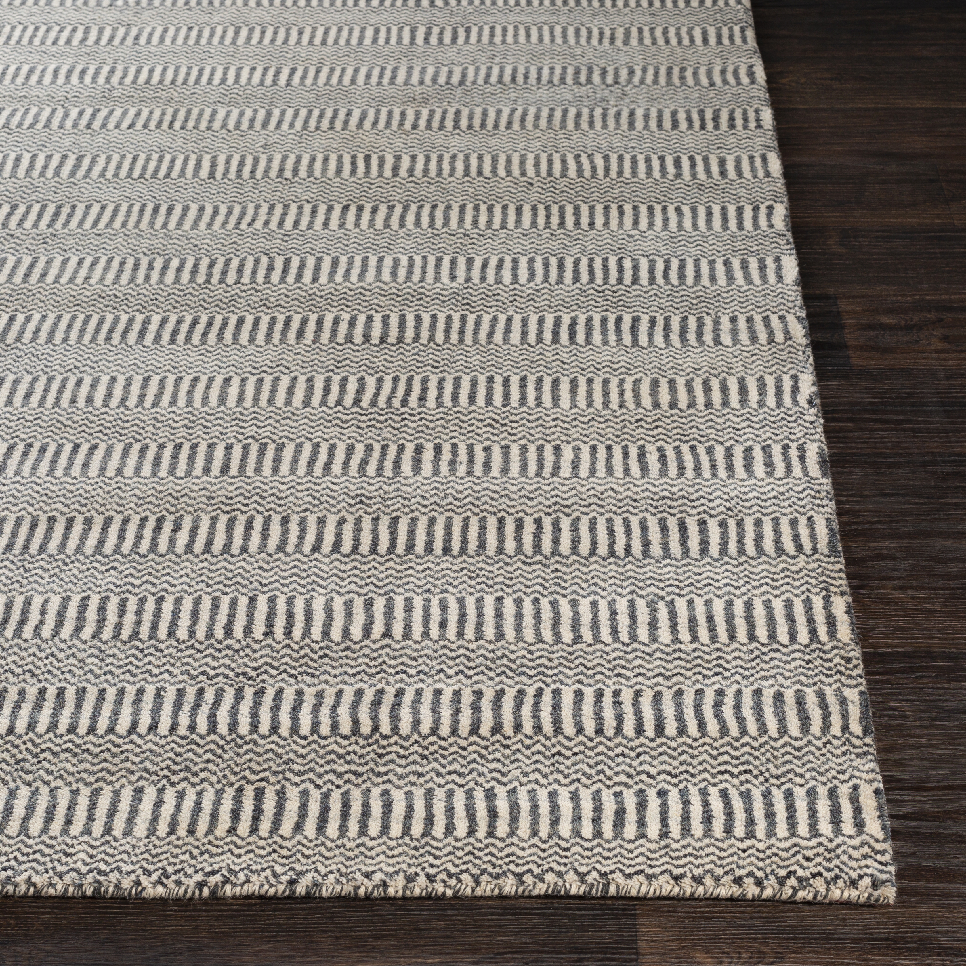 Teton Beige Indoor 8' x 10' Handmade Rug - Image 2