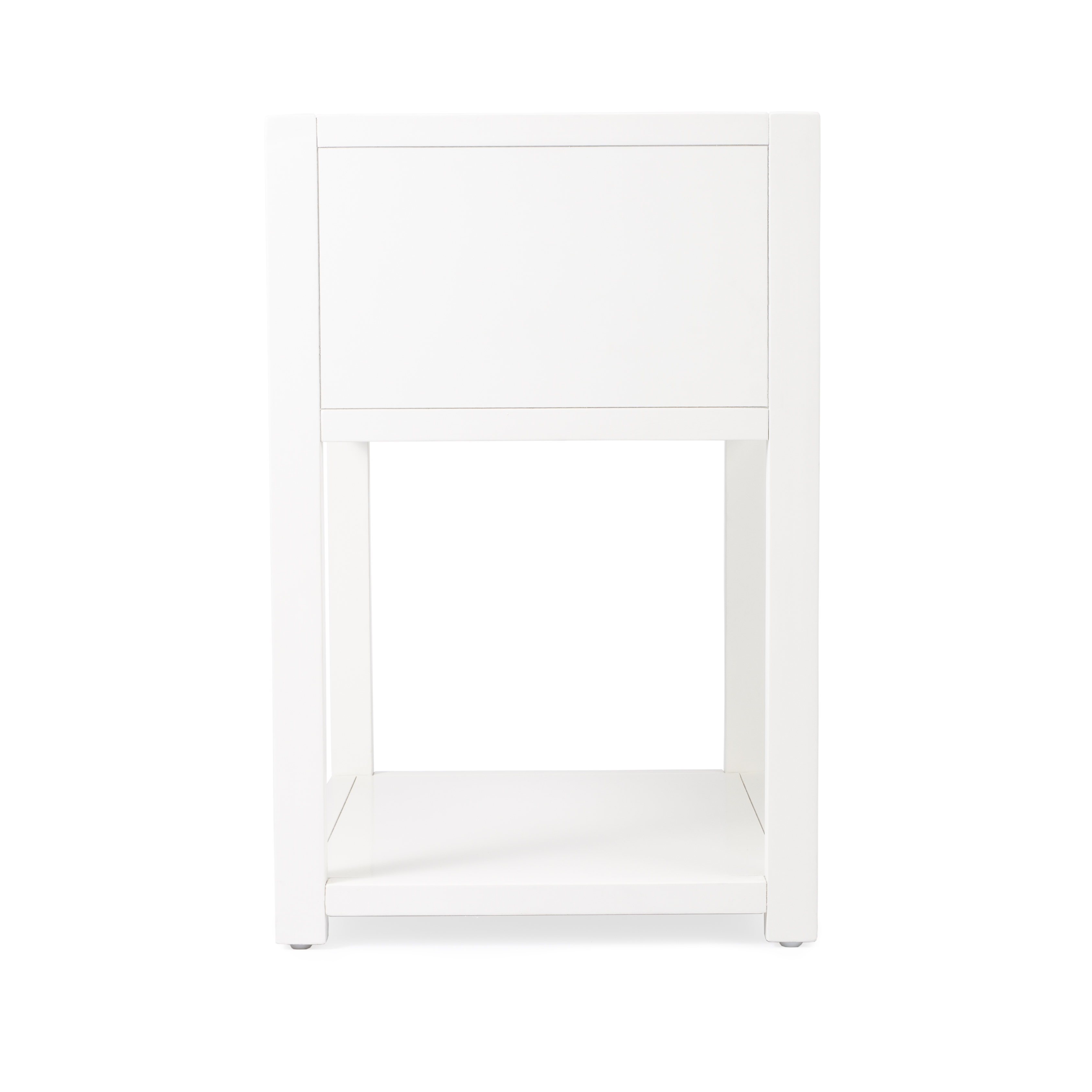 Lark White End Table - Image 2