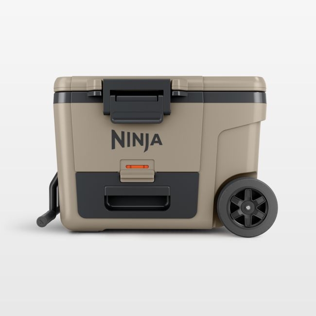 Ninja ® FrostVault™ 45-Qt. Wheeled Cooler with Dry Zone in Birch Beige - Image 0