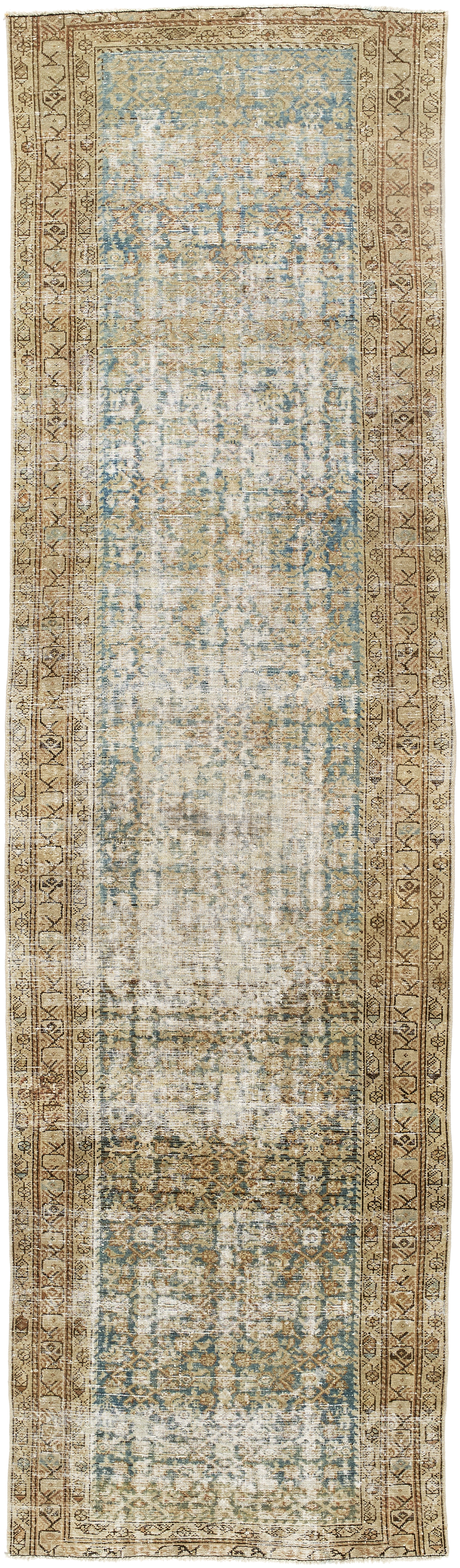 Antique One of a Kind  Indoor 3'1" x 11' Handmade Rug - Image 0
