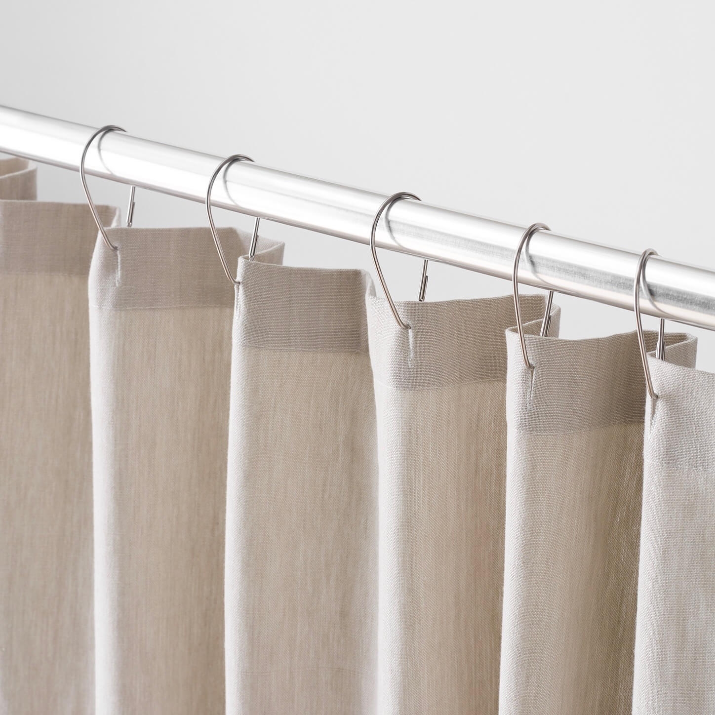 The Citizenry Loktak Shower Curtain | Sand - Image 2