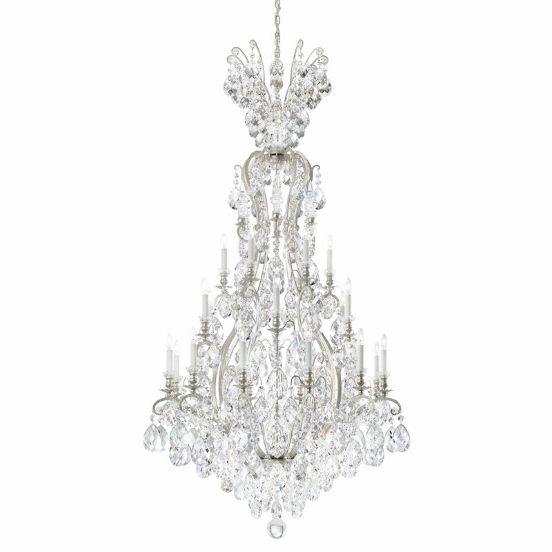 Schonbek Renaissance 24 - Light Candle Style Empire Chandelier - Image 0