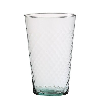 Clear Recycled Glass Vase - Cylinder - Image 0