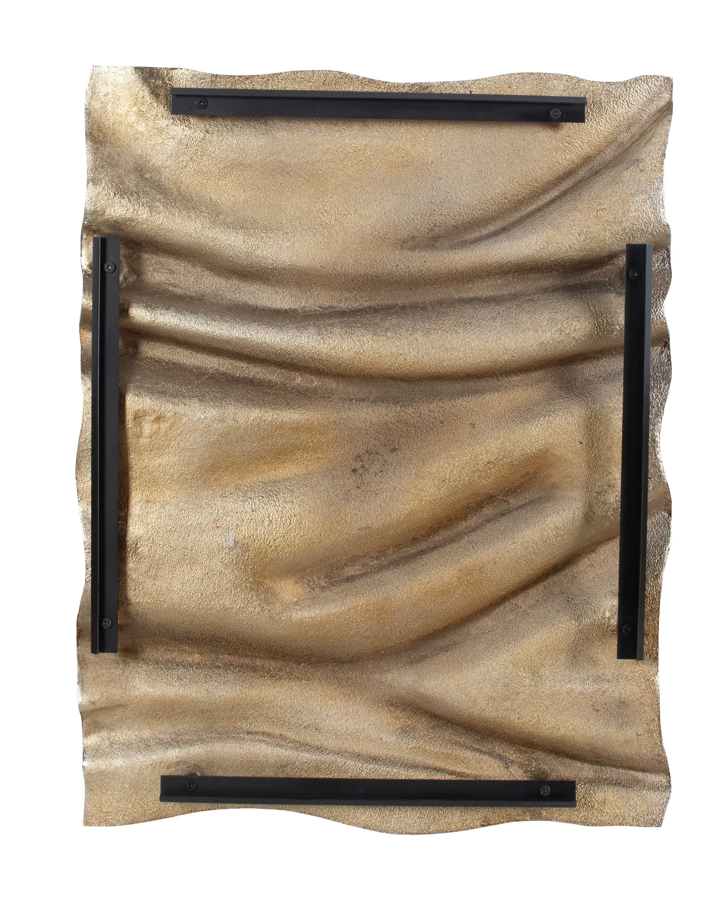Undulate Outdoor Gold Wall Panel - Image 4