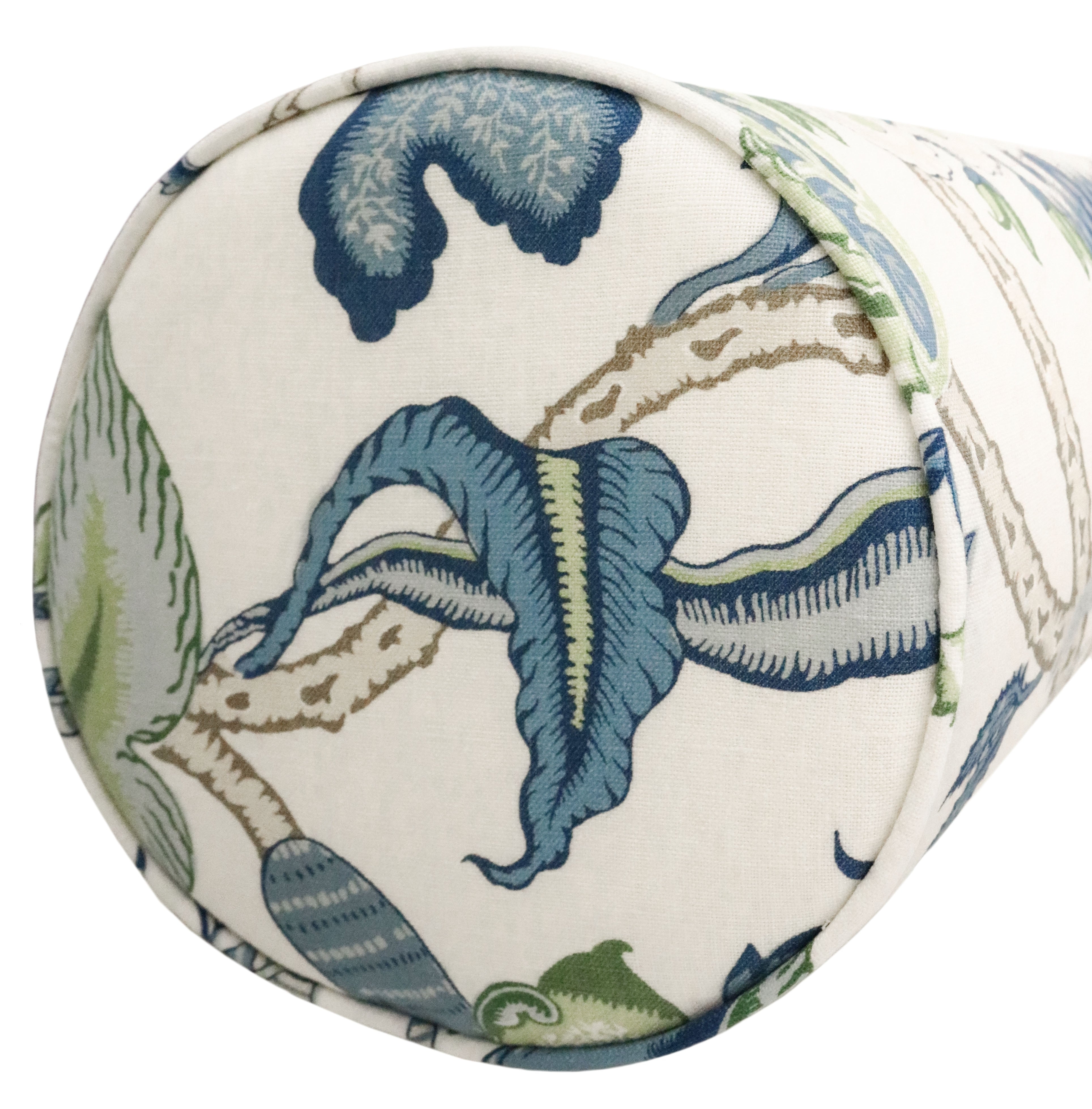 THE BOLSTER :: ARBORVITAE // VIRIDIAN + BLUE | SCHUMACHER - BY THE YARD - Image 1