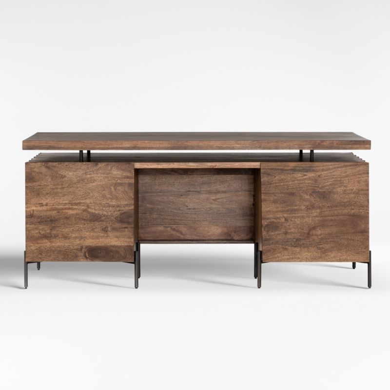 Raffael Carved Wood Executive Desk - Image 3
