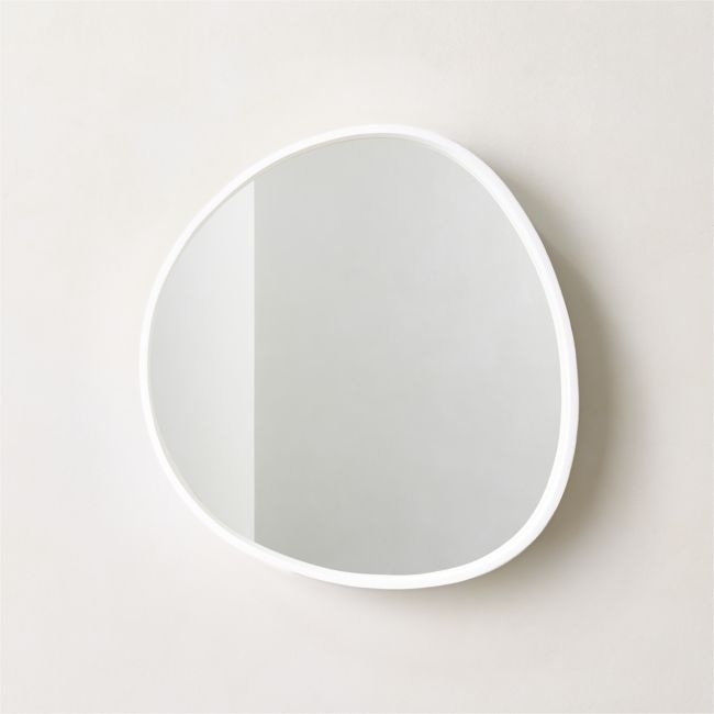 Tinos Plaster Wall Mirror 20.5"x23.5" - Image 0