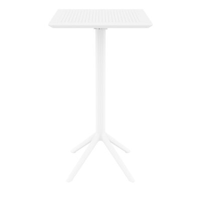 Abshire Folding Plastic Bar Table - Image 0