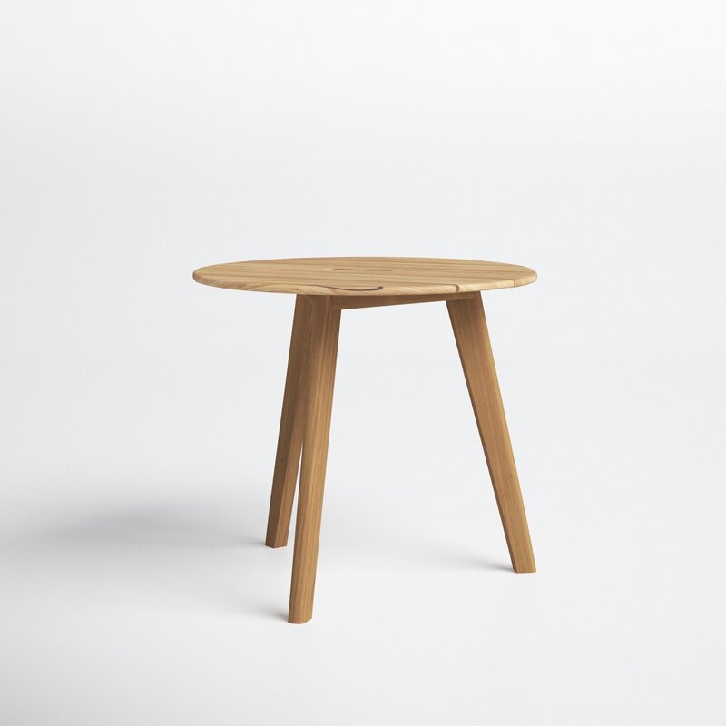 Bruges Teak Solid Wood Side Table - Image 6