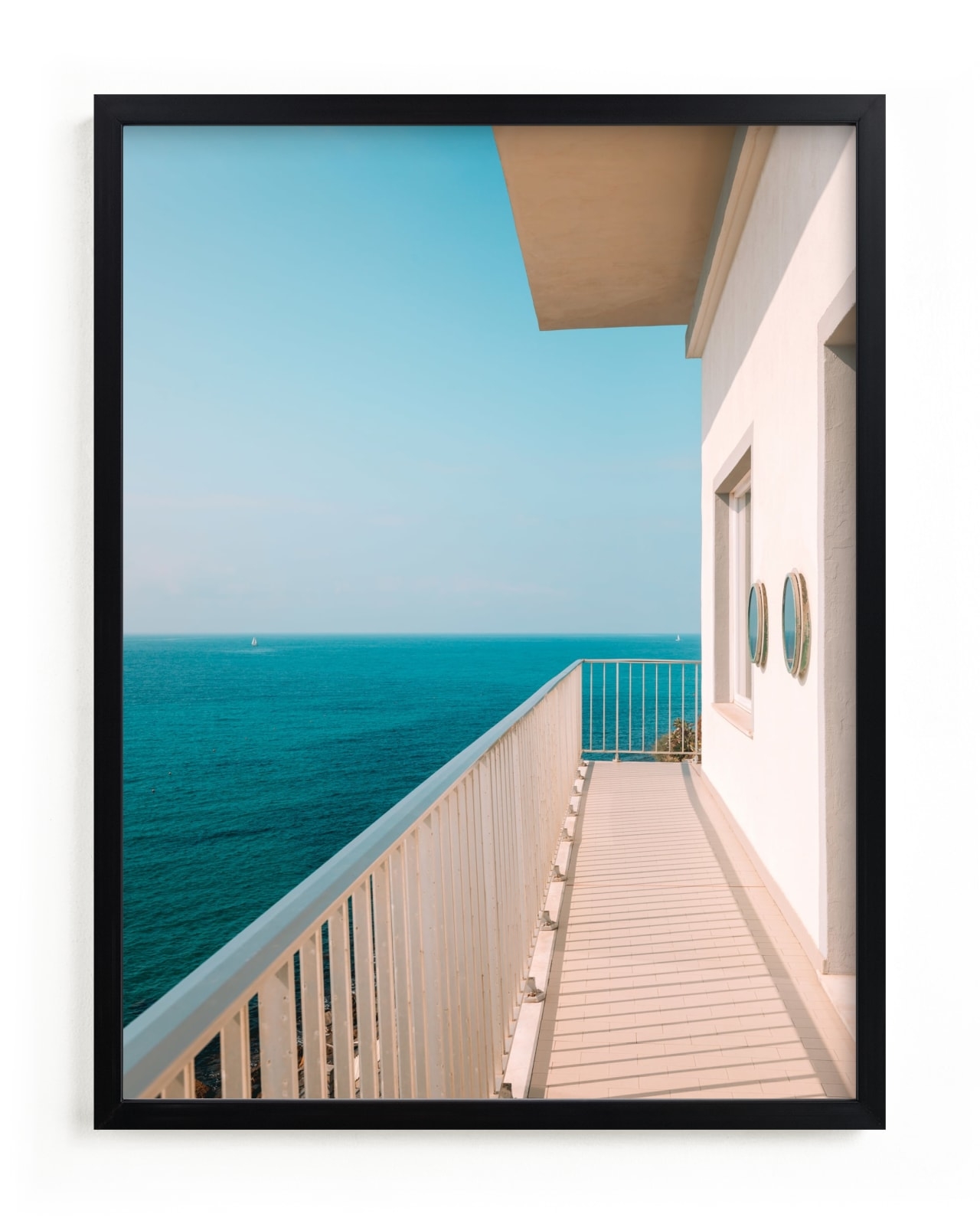 Two Portholes Limited Edition Fine Art Print 2 - Image 0