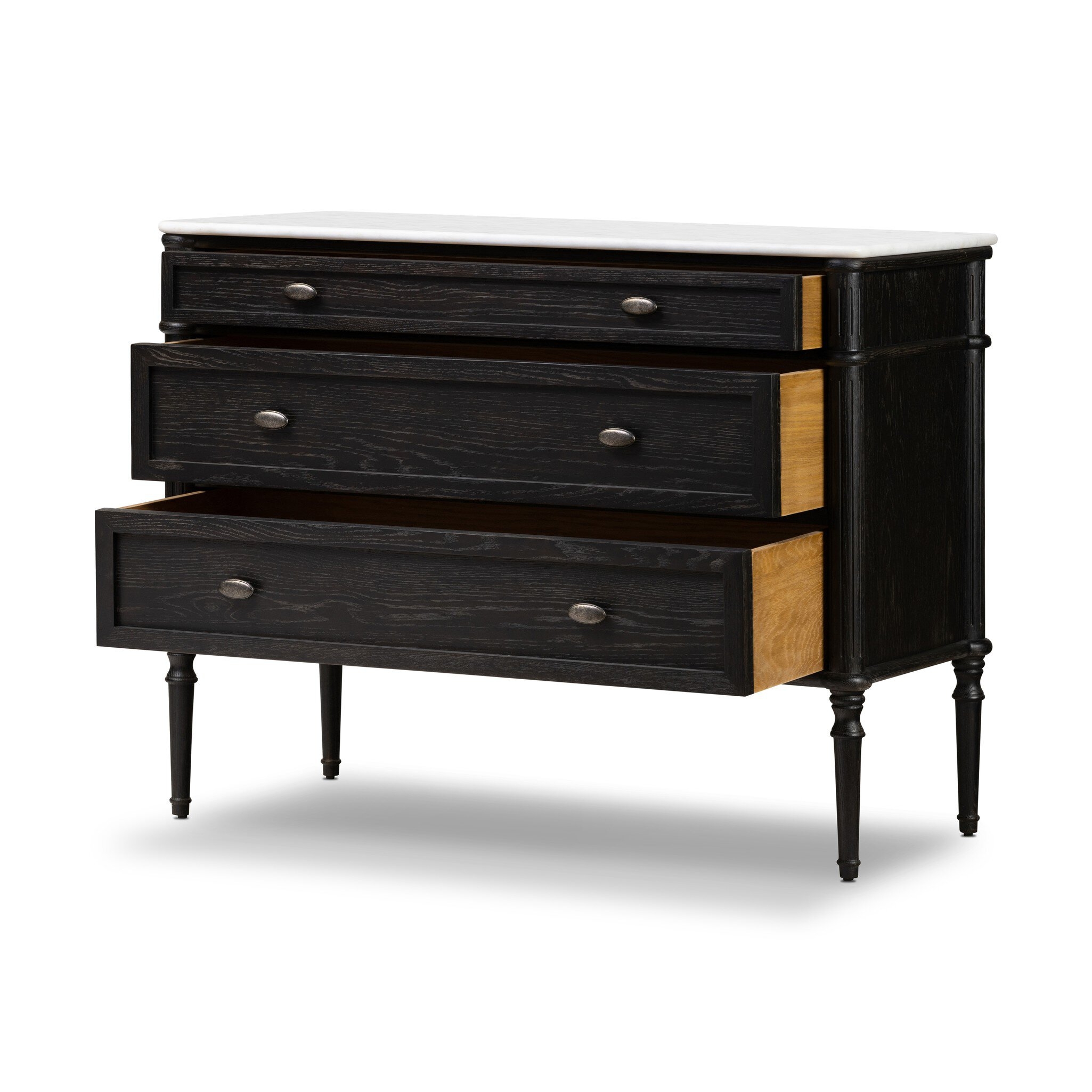 Toulouse Chest - Distressed Black - Image 7