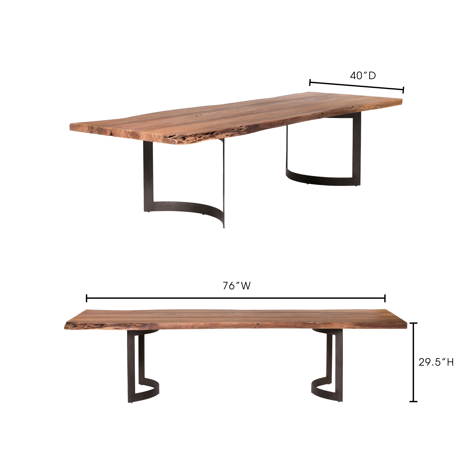 Bent Dining Table Extra Small - Image 10