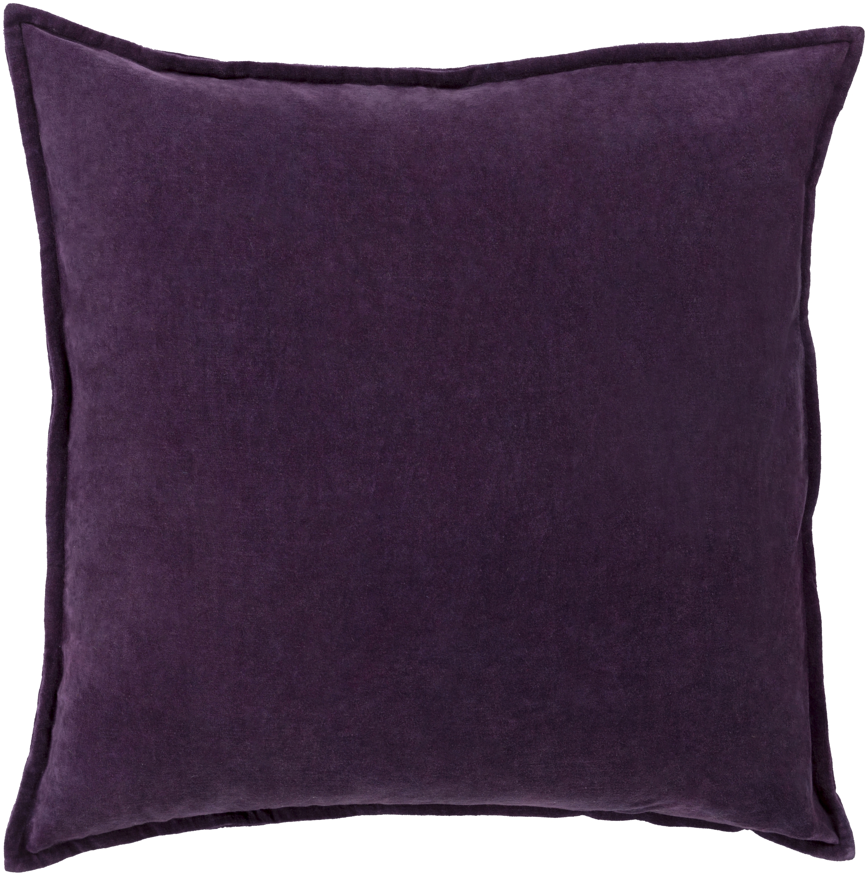 Cotton Velvet CV-006 22"L x 22"W Polyester Filled Pillow - Image 0