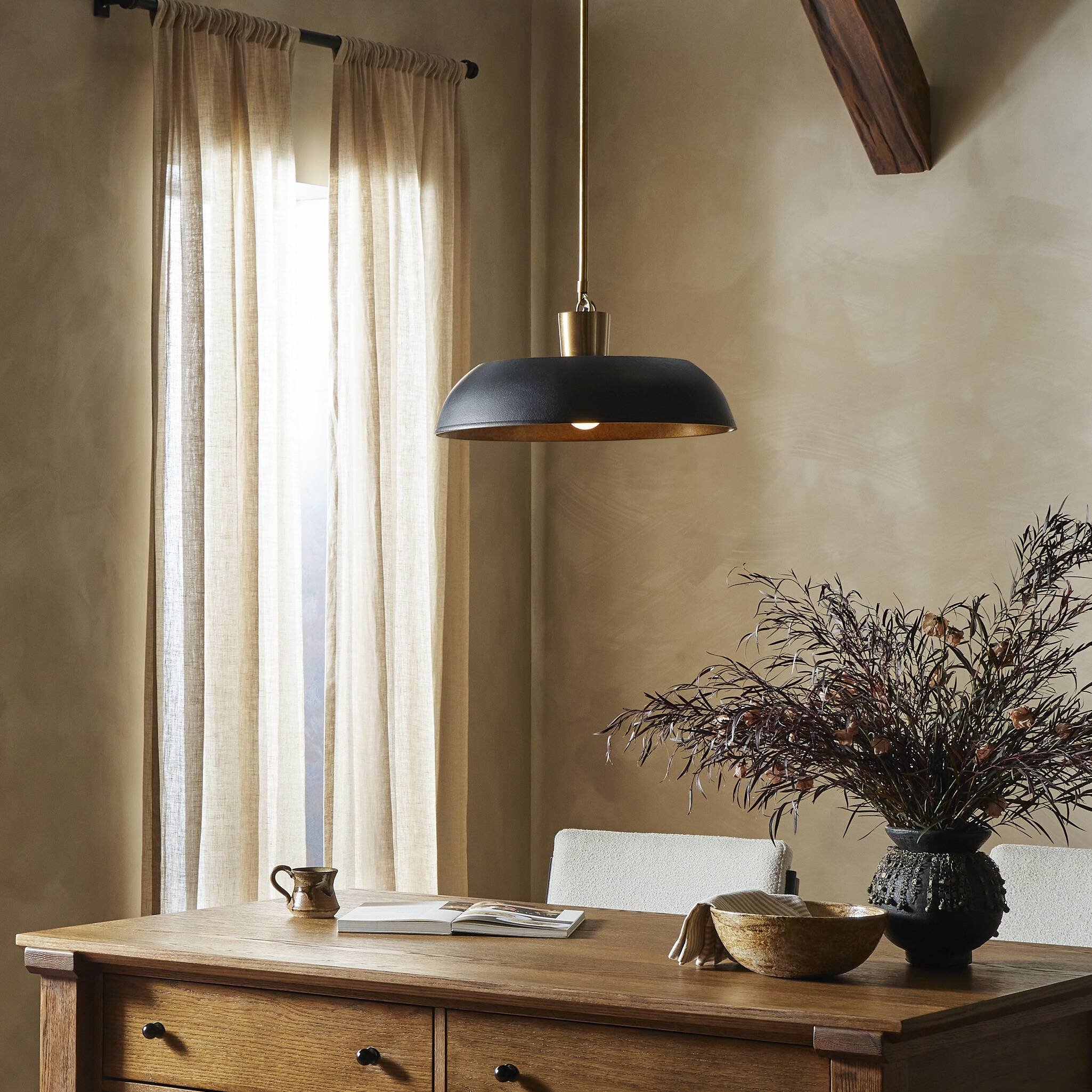 Walton Pendant - Black Aluminum Enamel - Image 7