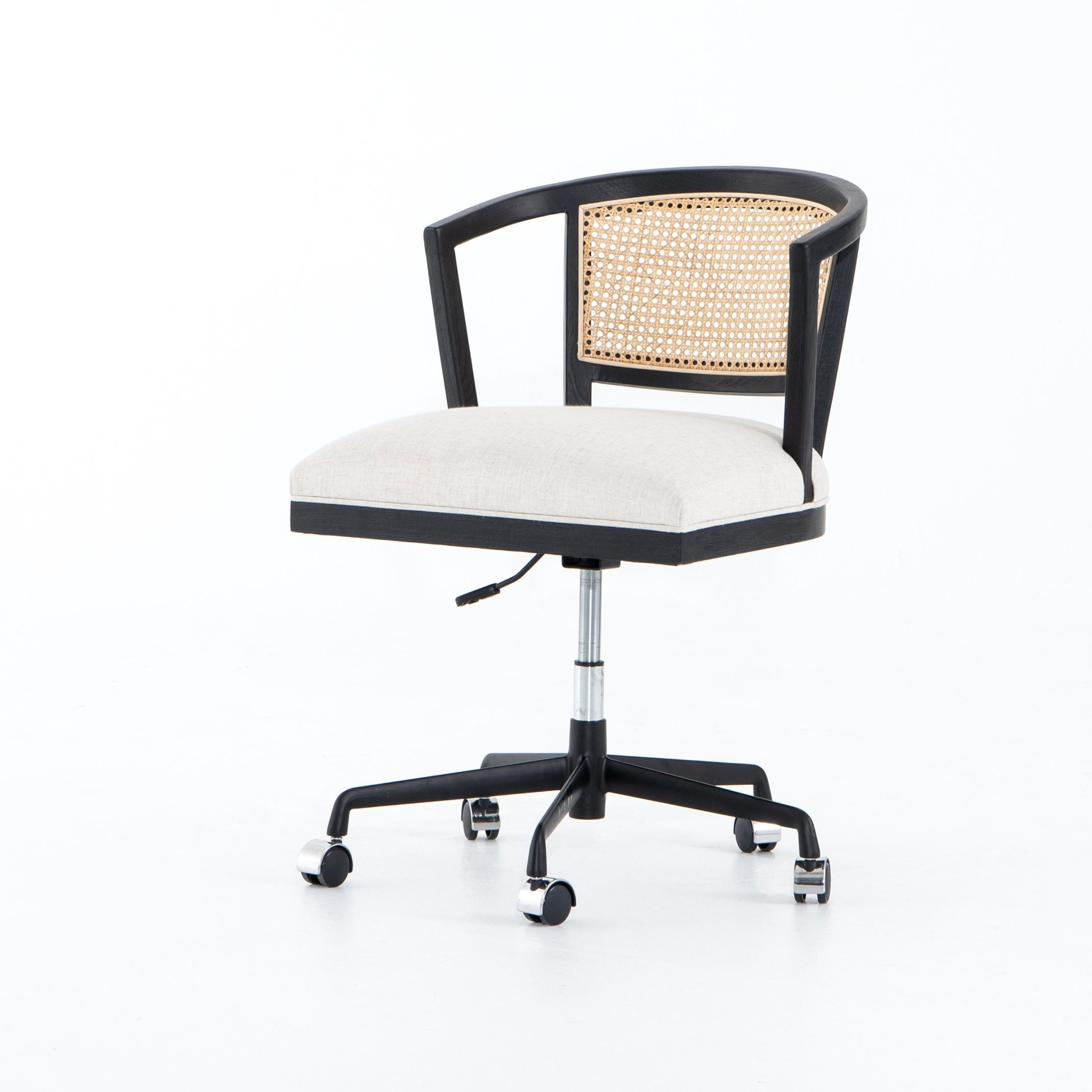 Alexa Desk Chair-Brushed Ebony - Image 0