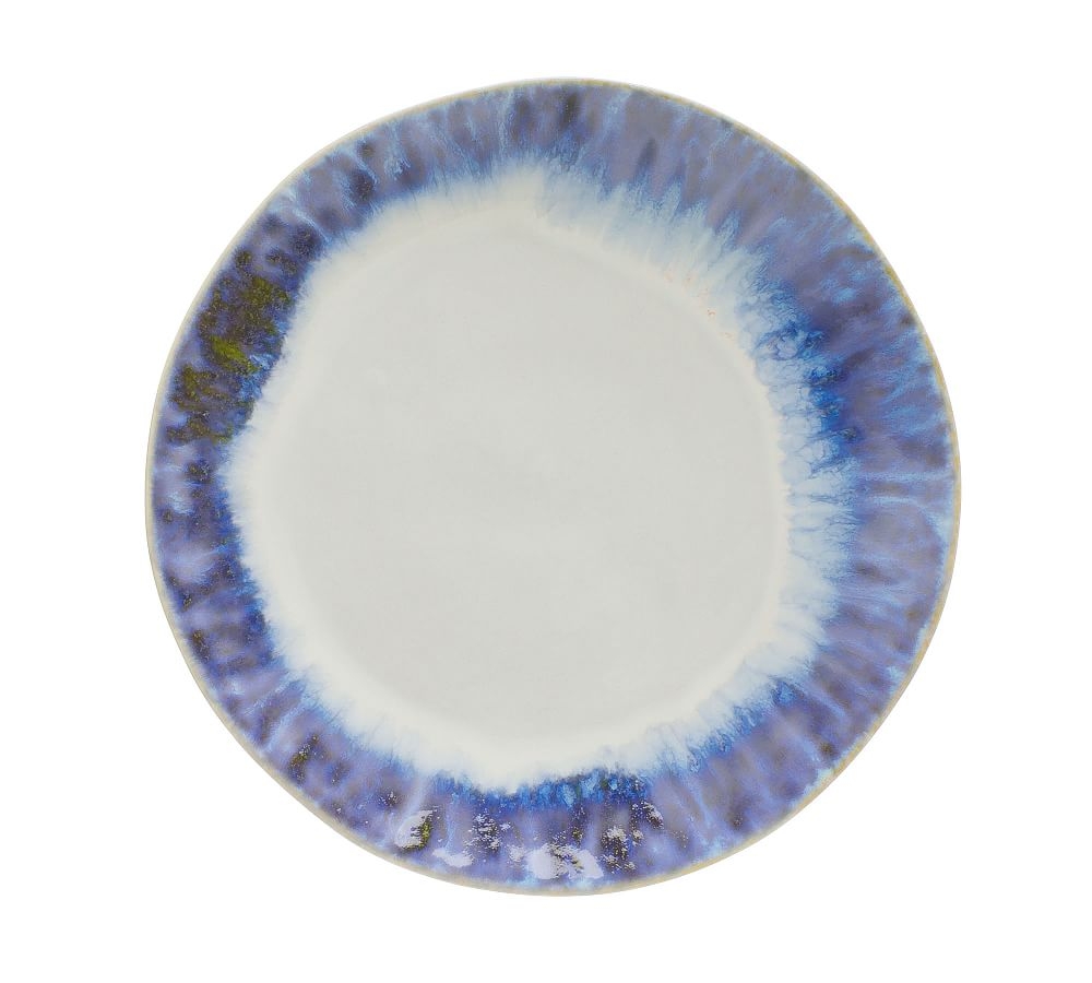 Costa Nova Brisa Stoneware Salad Plates, 8", Set of 4 - Ria Blue - Image 0