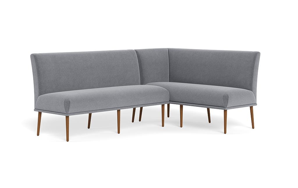 Dorian Upholstered Right Banquette with Tufting Option - Image 1