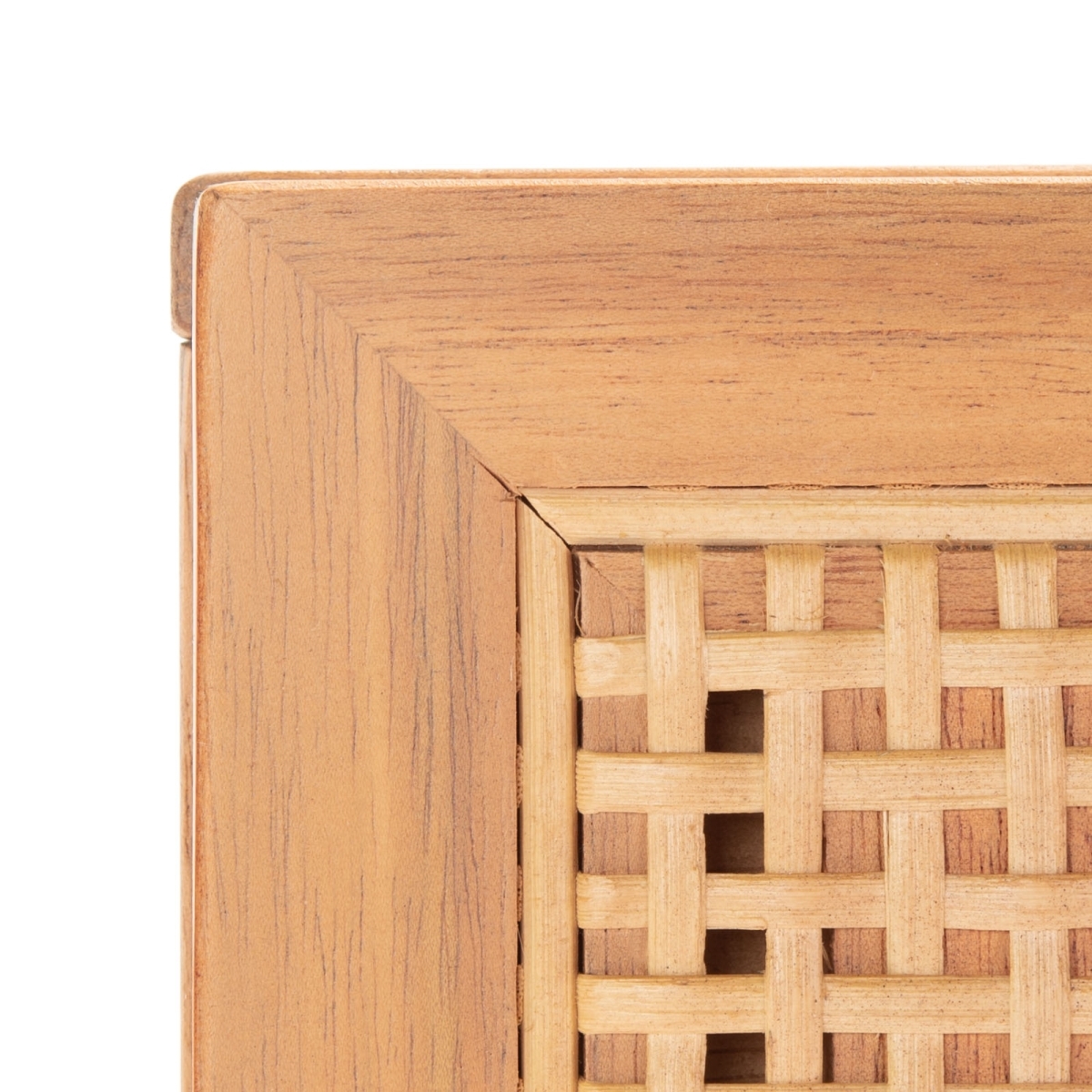 Baisley 2 Drawer Rattan Console - Natural - Safavieh - Image 2