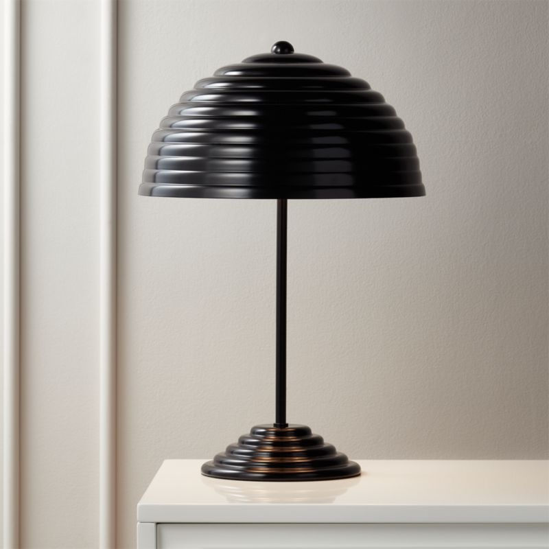 Ripley All-Black Table Lamp - Image 6