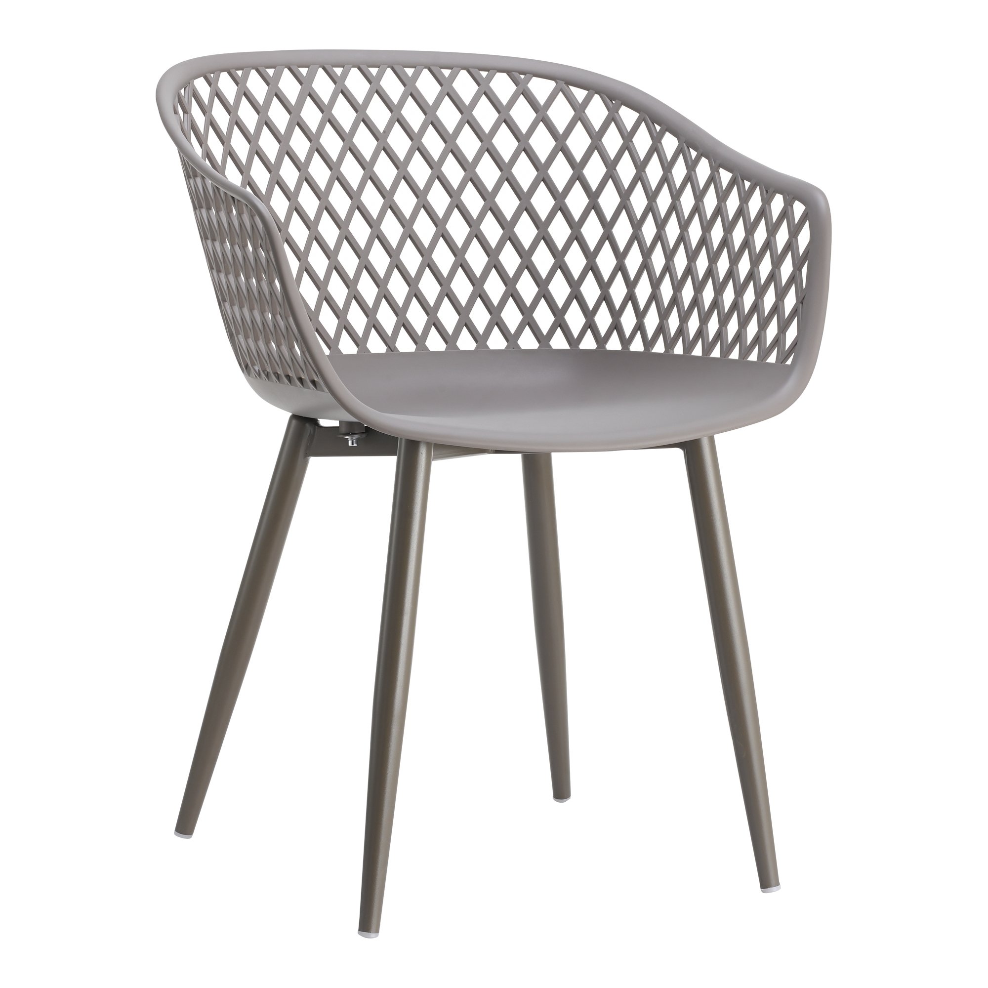 Piazza Outdoor Chair Grey - Set Of Two - Image 1