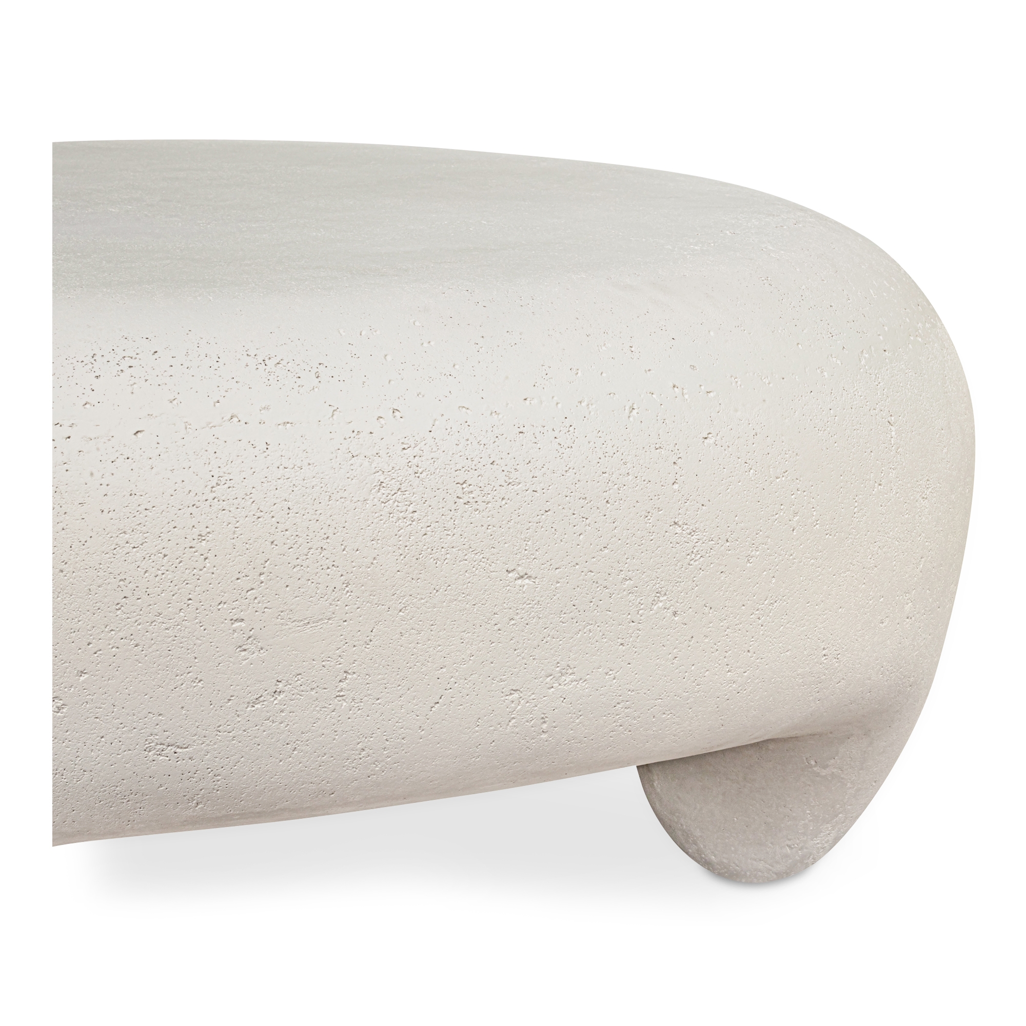 Ines Outdoor Coffee Table White - Image 5