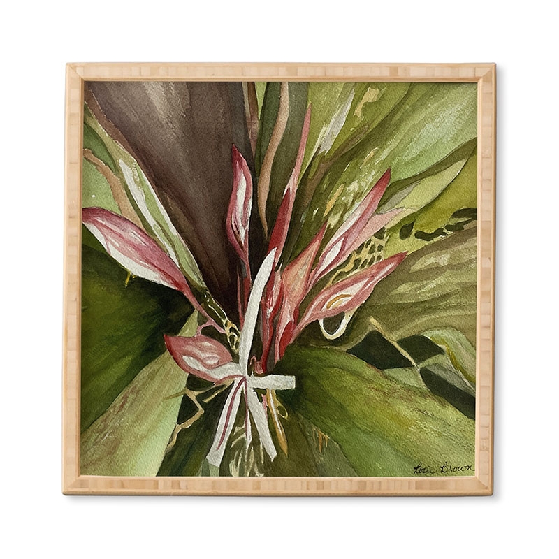Lovely Lillies by Rosie Brown - Framed Wall Art Basic Black 12" x 12" - Image 0