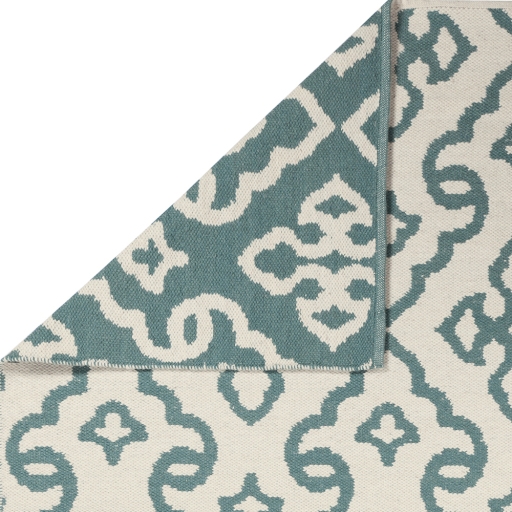 Juniper Blue Indoor 3'3" x 5'3" Handmade Rug - Image 0