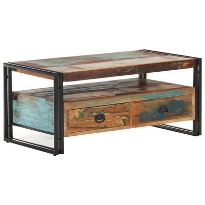 Orla Solid Coffee Table with Storage - Image 0